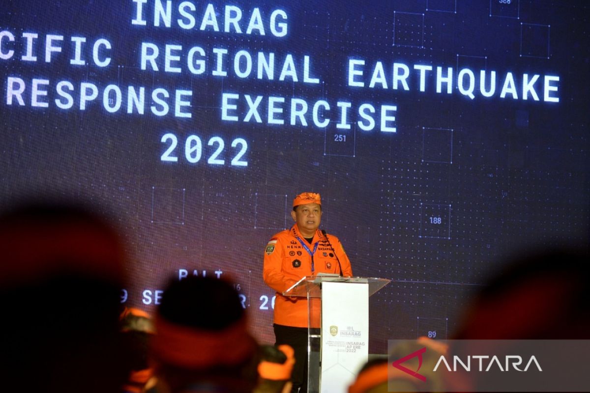 Delegasi 20 negara ikuti pelatihan kesiapsiagaan gempa di Bali