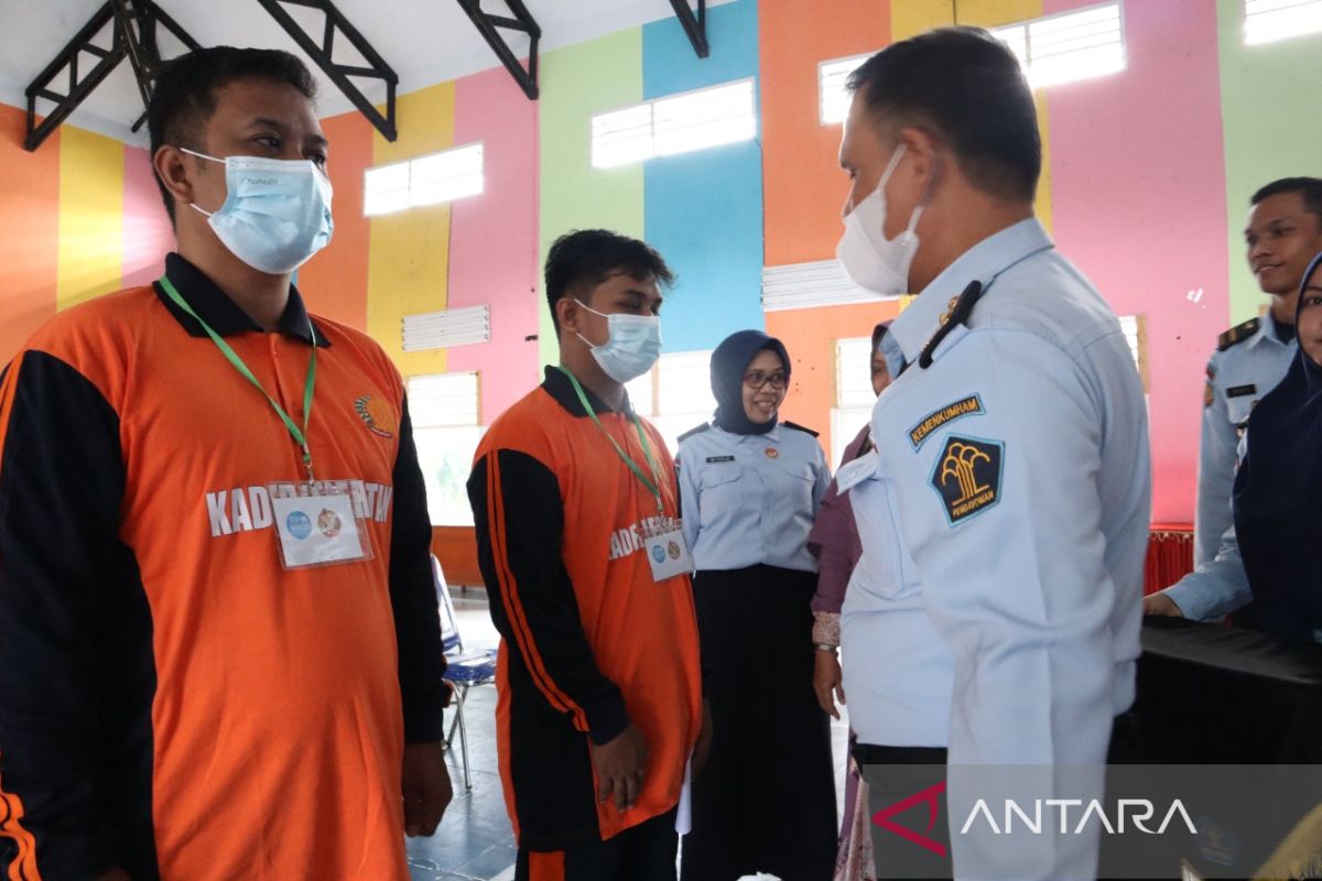 Lapas Gorontalo latih warga binaan menjadi kader kesehatan