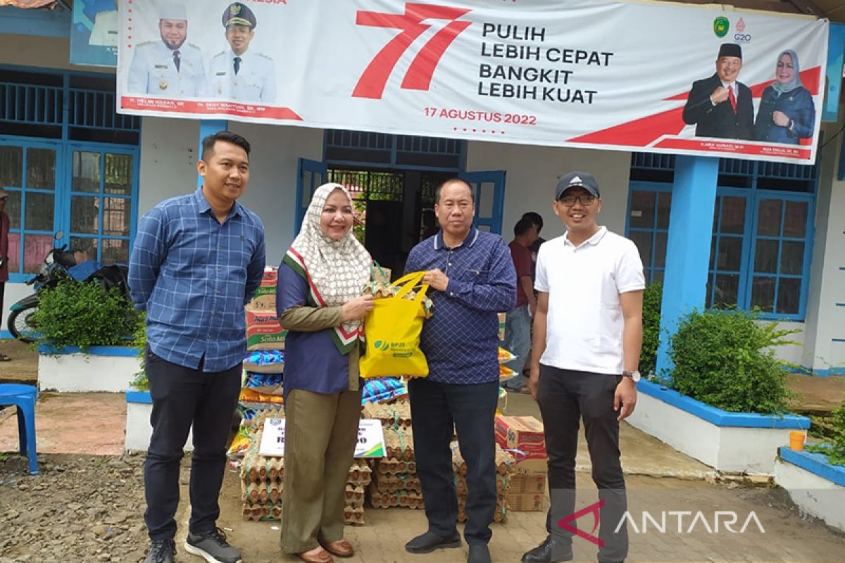 BPJS Ketenagakerjaan Bengkulu salurkan bantuan ke korban banjir