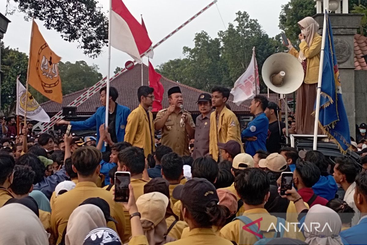 Polresta Banyumas kerahkan 250 personel kawal unjuk rasa mahasiswa