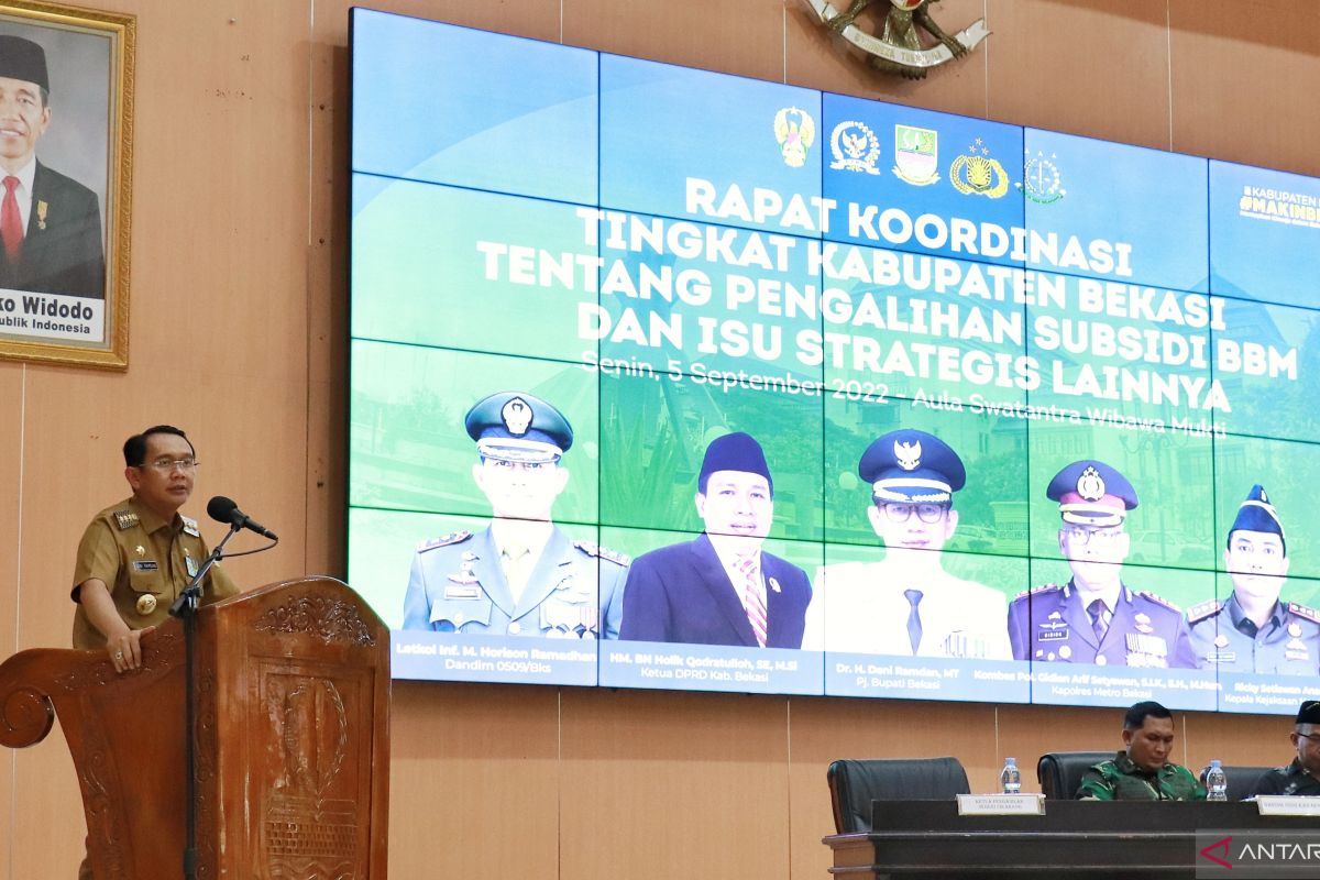 112.218 keluarga di Kabupaten Bekasi masuk daftar penerima BLT BBM