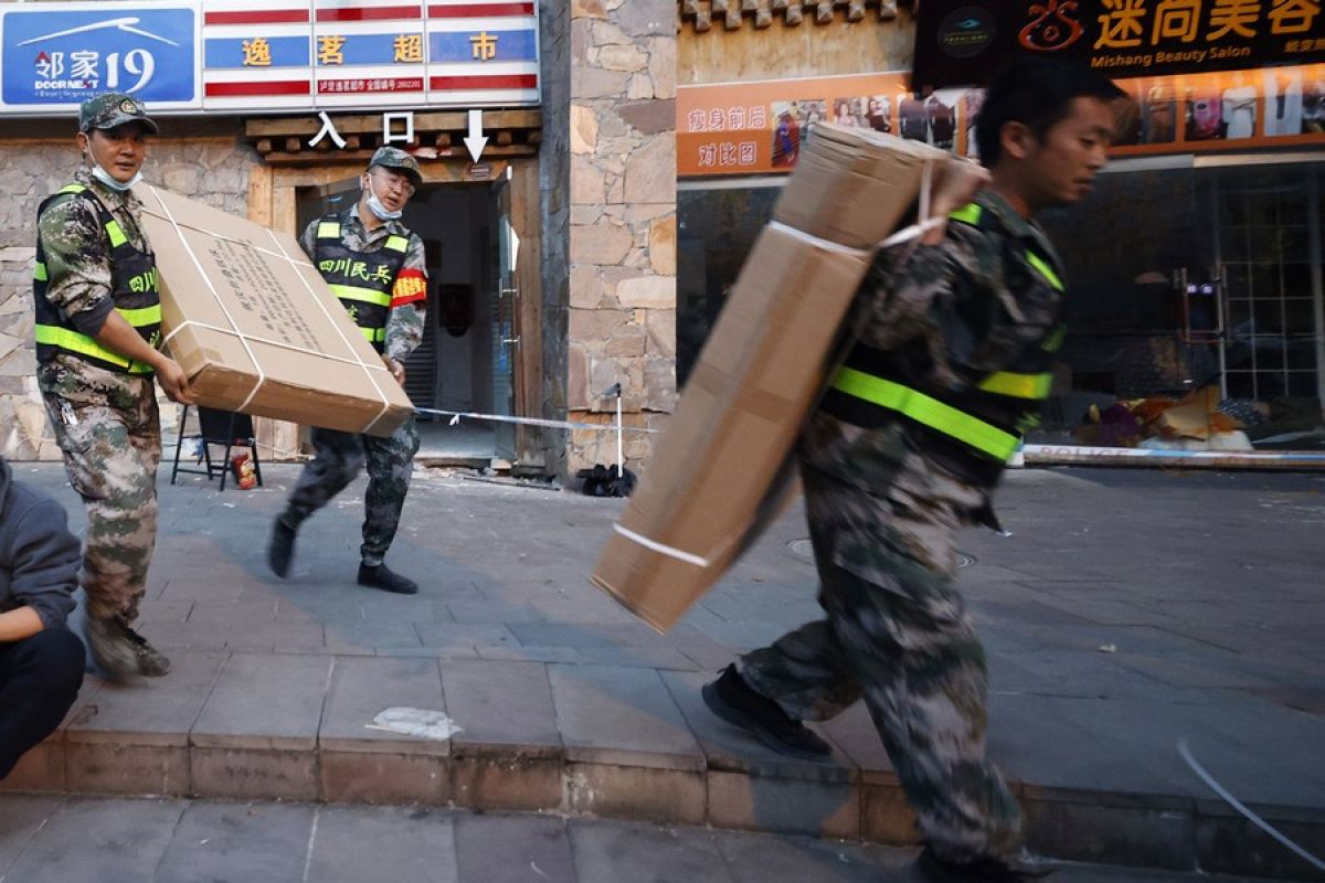 China alokasikan dana bantuan bencana ke Sichuan usai diguncang gempa