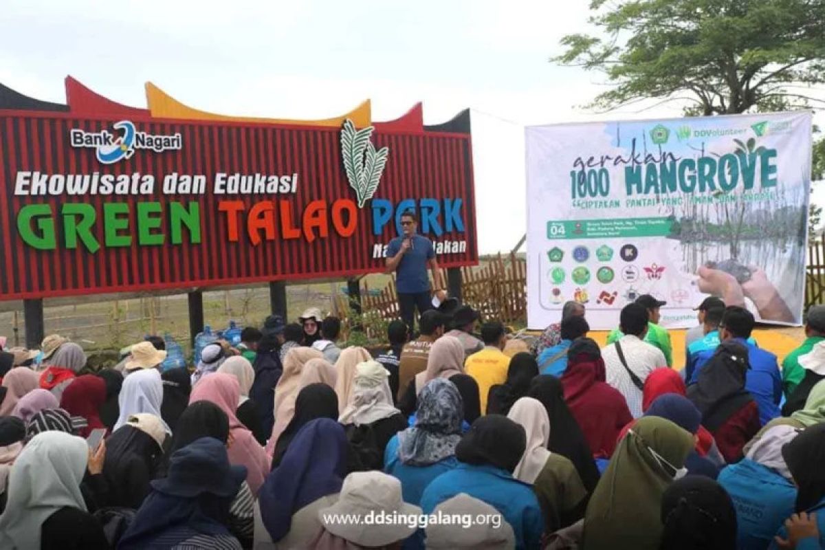 Upaya Dompet Dhuafa Volunteer Sumatera Barat cegah abrasi