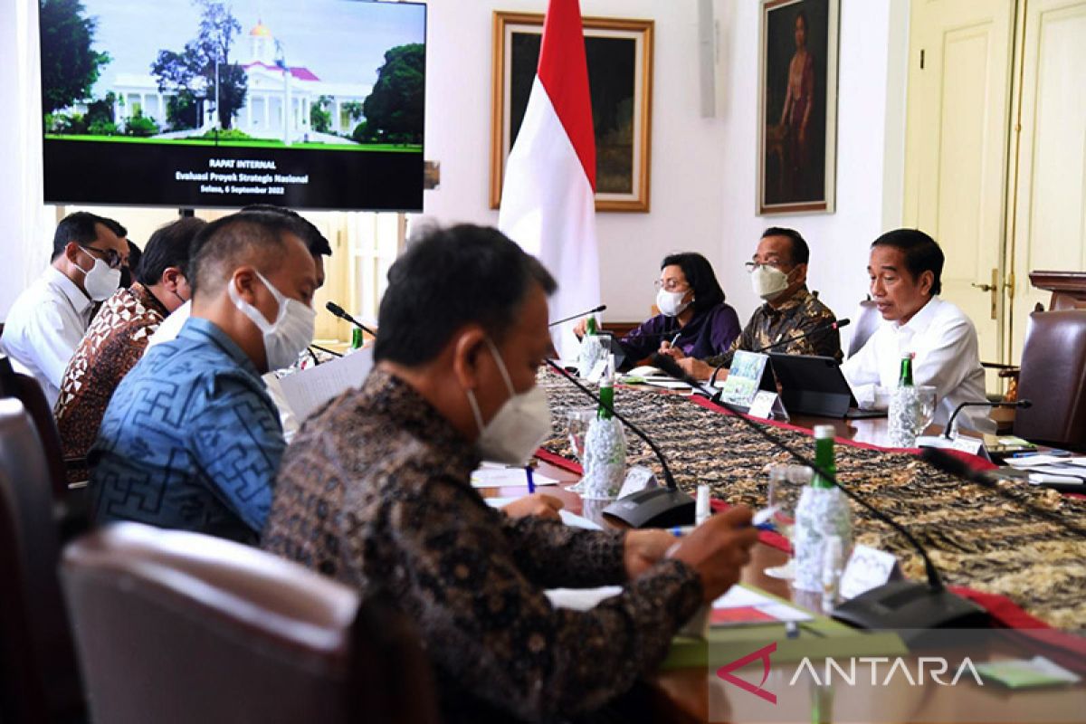 Presiden Jokowi instruksikan seluruh PSN selesai sebelum 2024