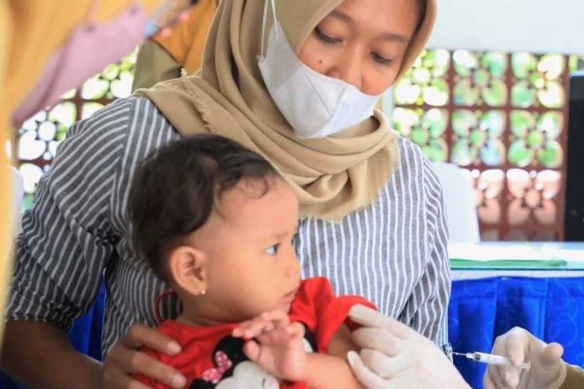 Dinas Kesehatan Madiun catat imunisasi anak capai 91,71 persen