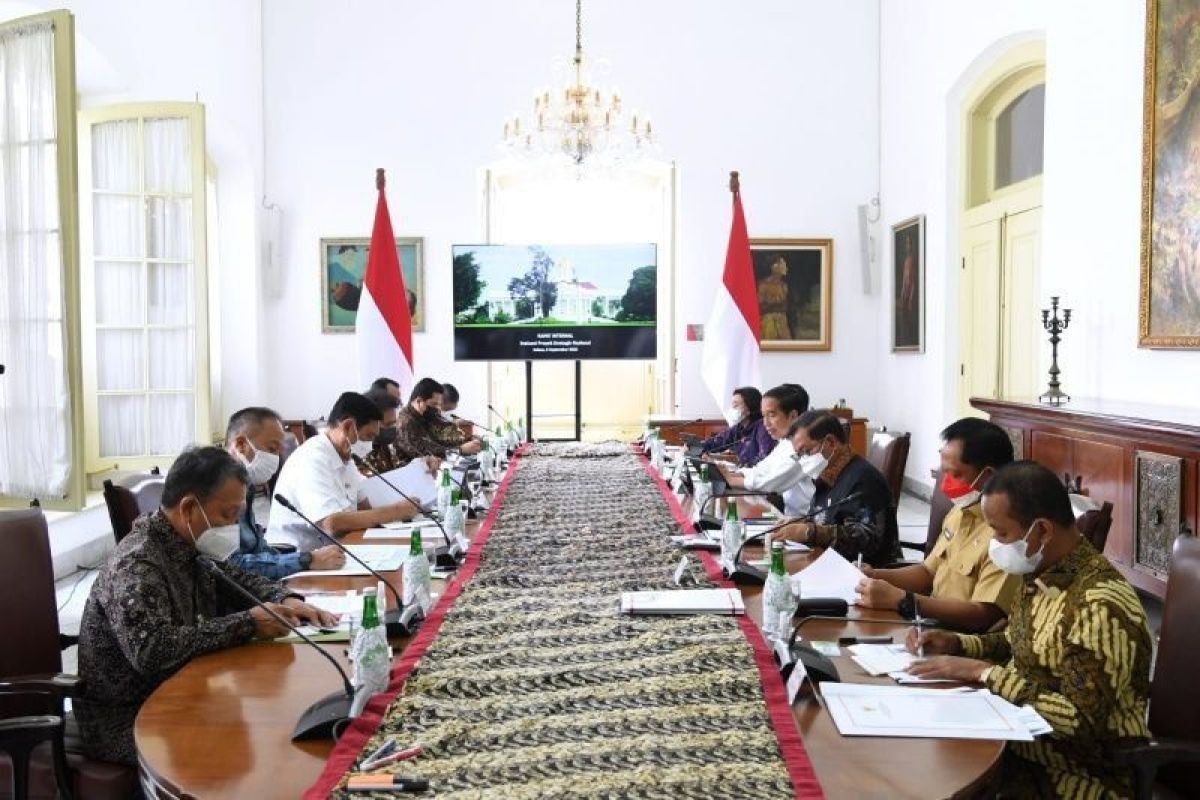 Presiden Jokowi instruksikan seluruh PSN selesai sebelum 2024