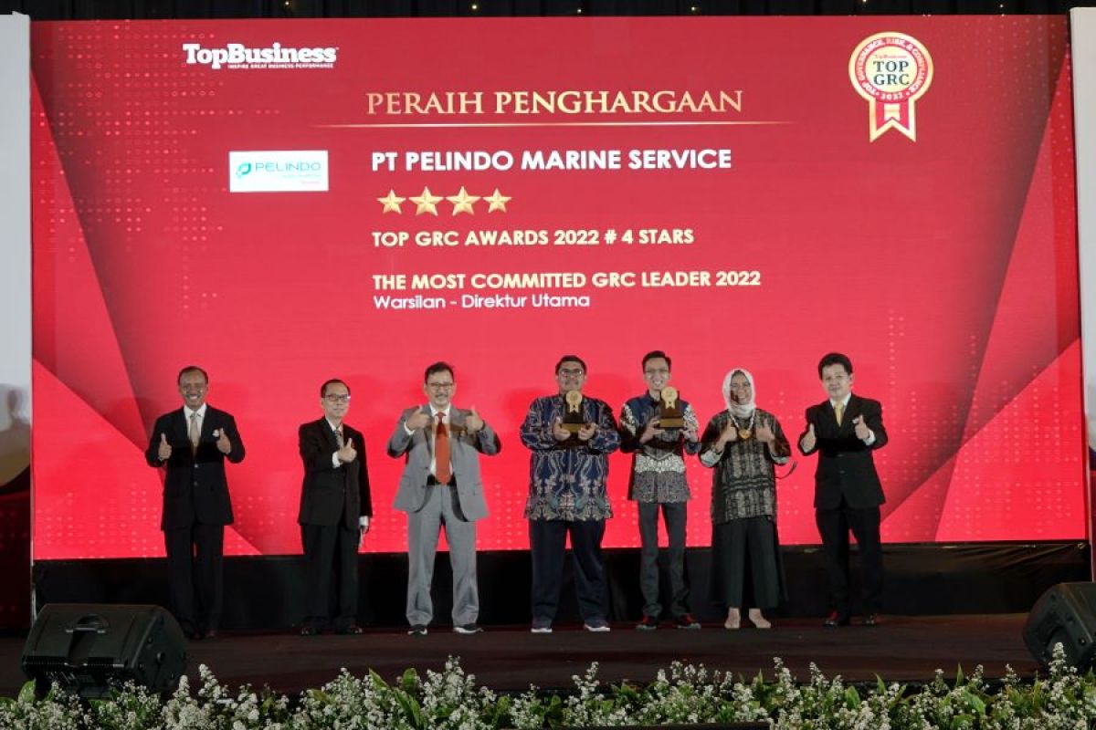 Pelindo Marines raih penghargaan Top GRC