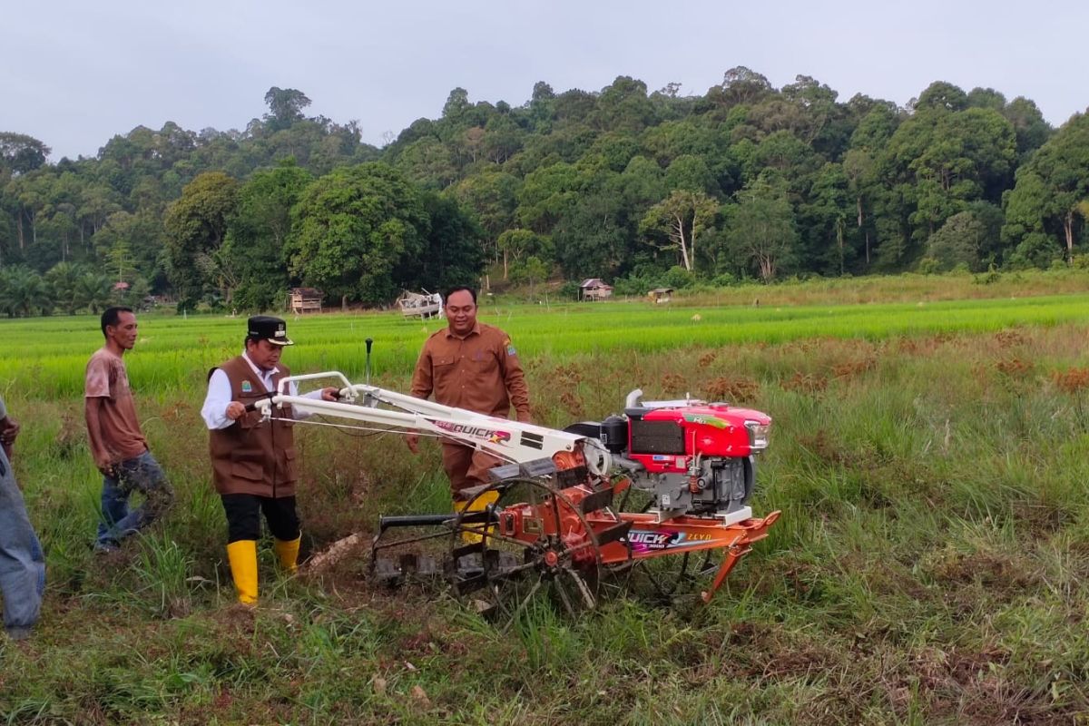Pemkab Aceh Jaya serahkan lima unit hand traktor
