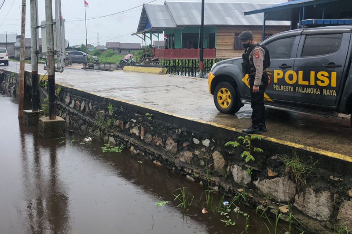 Samapta Polresta Palangka Raya siapkan sarpras dan personel antisipasi banjir