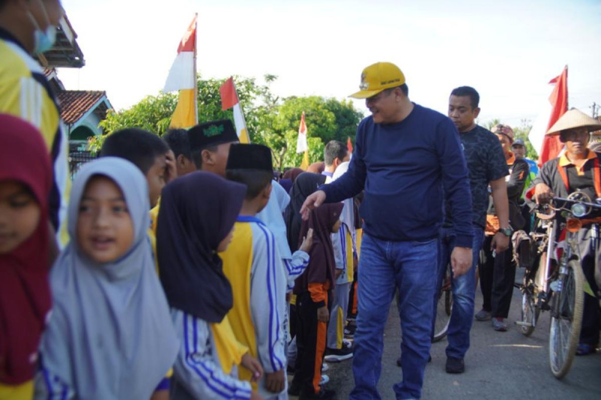 Bupati Lampung Tengah gelar Bunga Kampung di Kecamatan Bekri