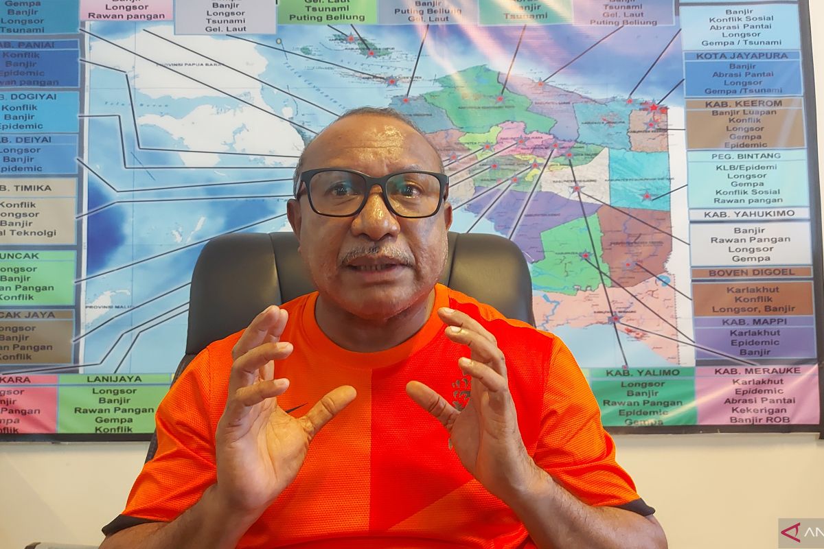 Pemprov Papua perkuat sistem peringatan dini antisipasi bencana alam