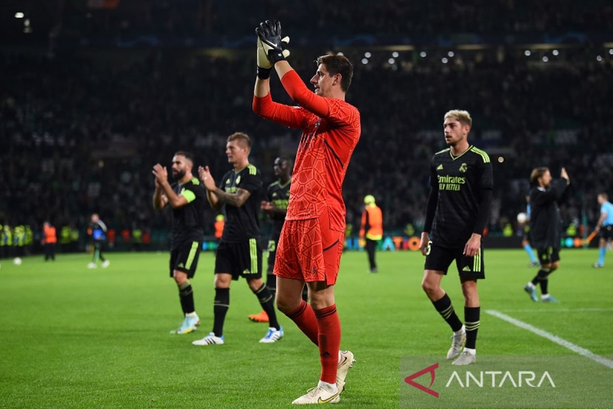 Kiper Real Madrid Thibaut Courtois alami cedera ACL