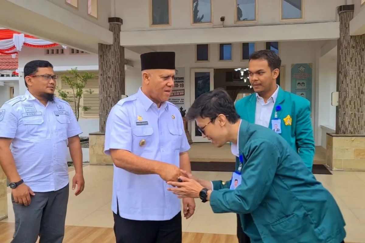 Mahasiswa berbagai kampus magang di Dukcapil Aceh Tengah