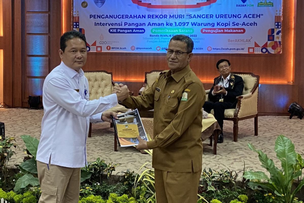 BPOM: 1.097 produk warung kopi di Aceh terbebas boraks