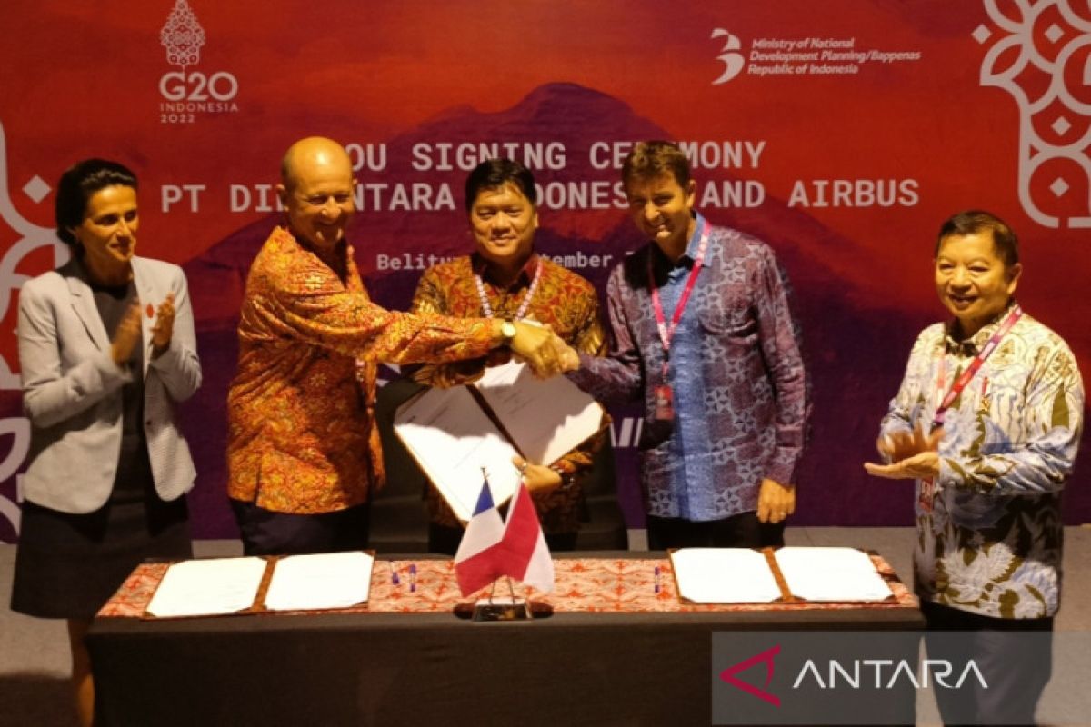 MoU PT Dirgantara Indonesia - Airbus naikkan partisipasi industri dirgantara di global