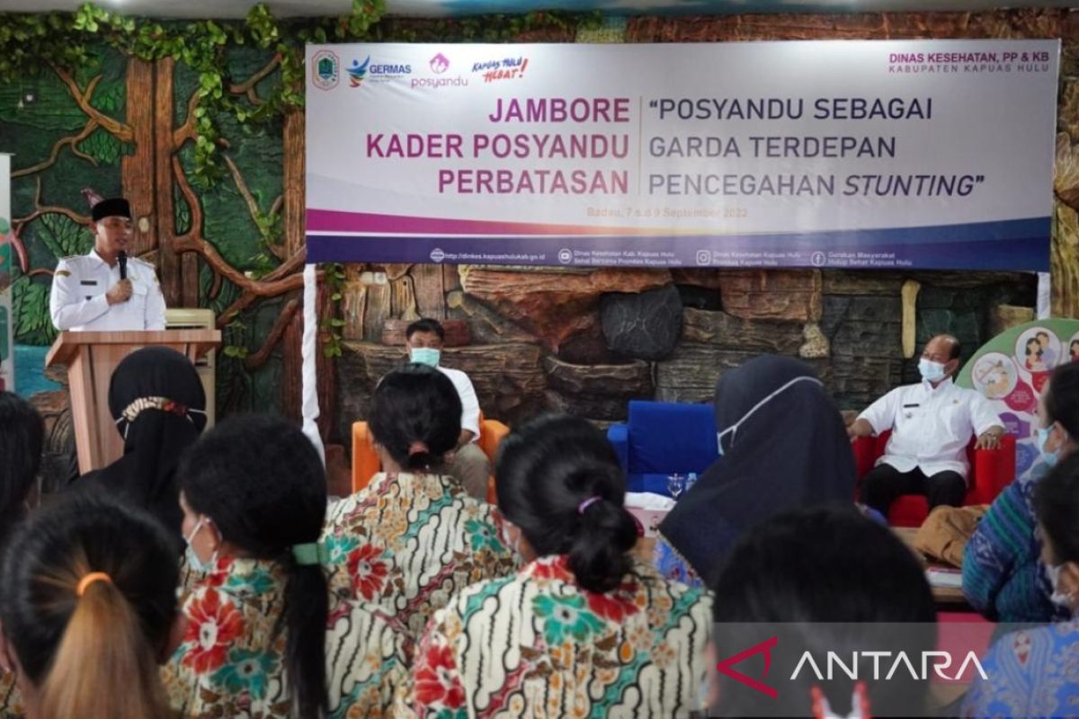 Pemkab Kapuas Hulu gerakan kader posyandu perbatasan tangani kekurangan gizi