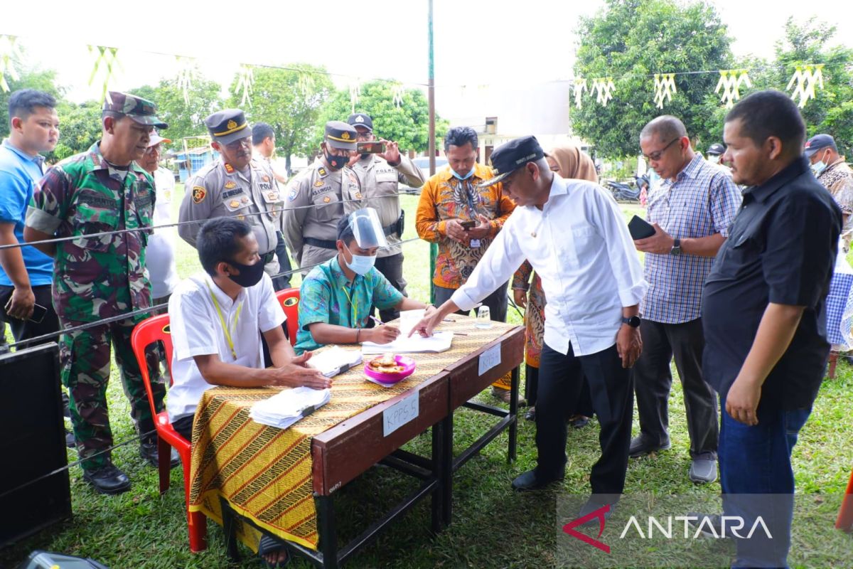 Bupati Asahan turunkan tim tinjau pelaksanaan pilkades di 89 desa