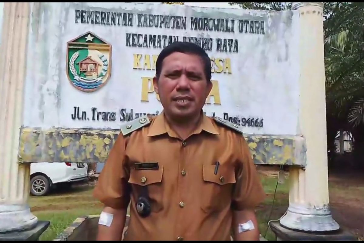 Desa Po'ona rayakan HUT ke-58 gandeng PMI gelar donor darah