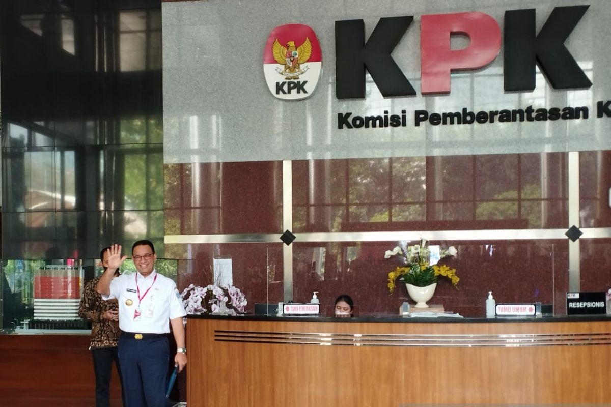 Anies Baswedan hadiri panggilan KPK terkait Formula E