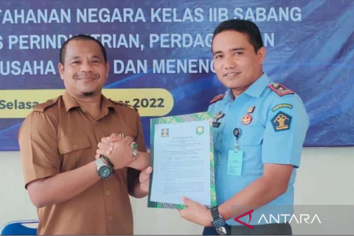 Sabang tingkatkan keterampilan usaha warga binaan Rutan