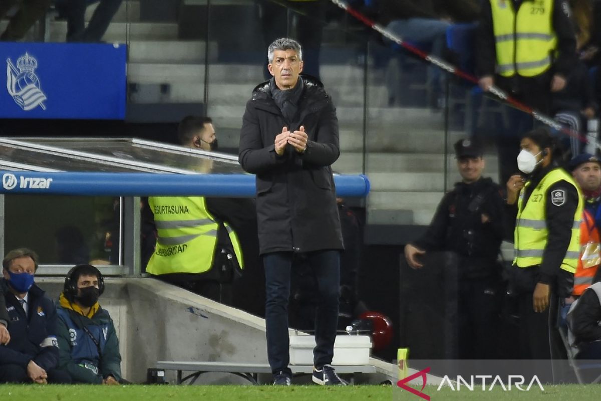 Liga Champions: Imanol Alguacil lega Sociedad hanya kalah 0-2 dari PSG