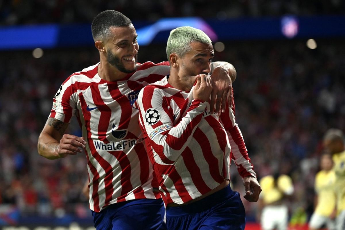 Liga Champions - Atletico kalahkan Porto 2-1