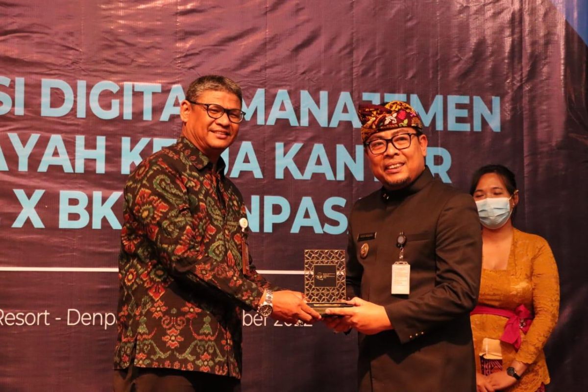 Pemkot Denpasar terima BKN Award atas implementasi manajemen ASN terbaik