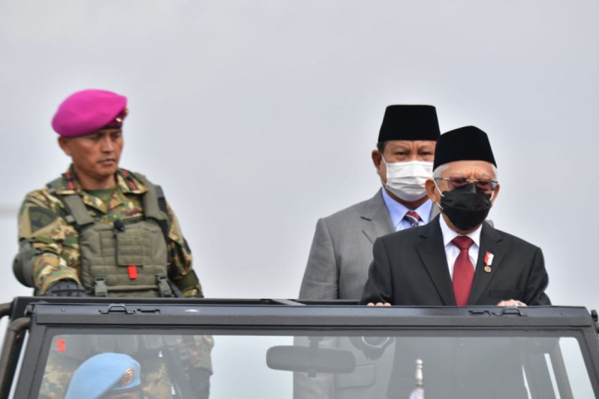 Wapres Ma'ruf Amin tetapkan 2.974 Komcad TNI Tahun Anggaran 2022