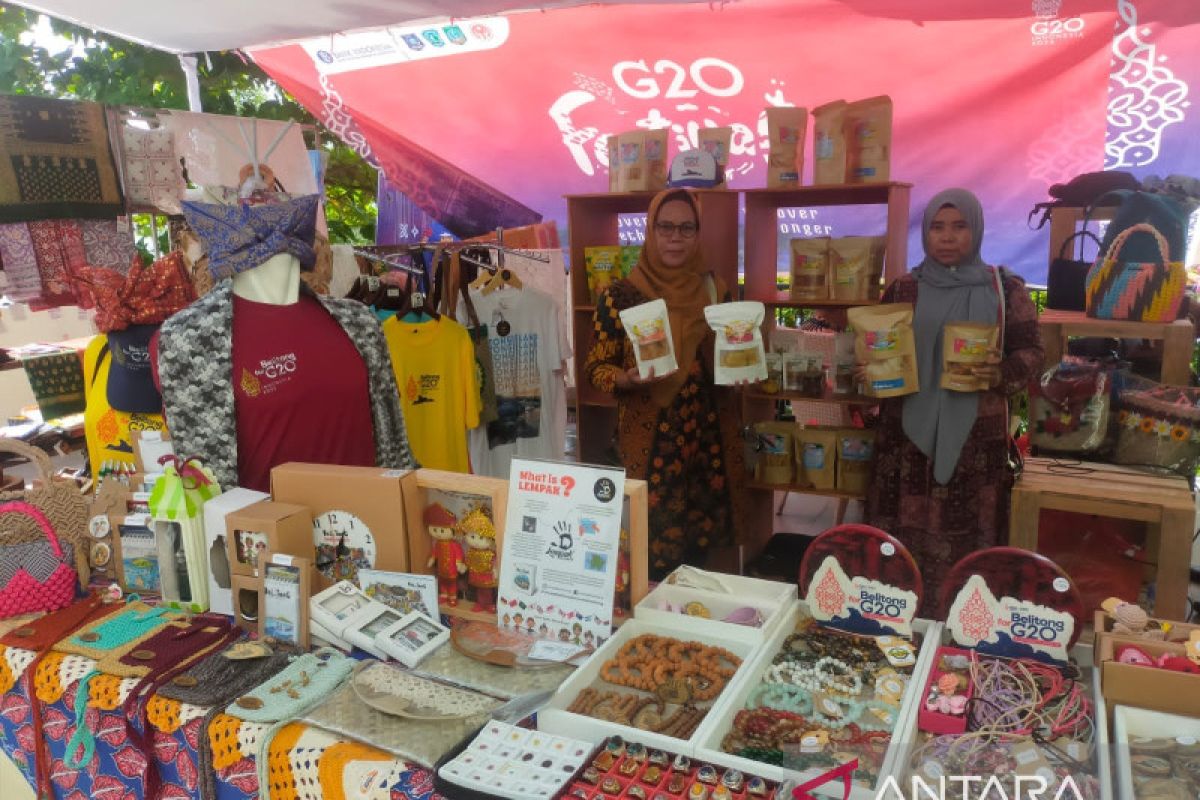 Produk mitra binaan PT Timah tampil di Expo UMKM G20 Belitung