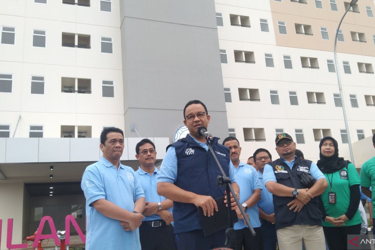Anies resmikan hunian DP nol rupiah di Jakarta Timur