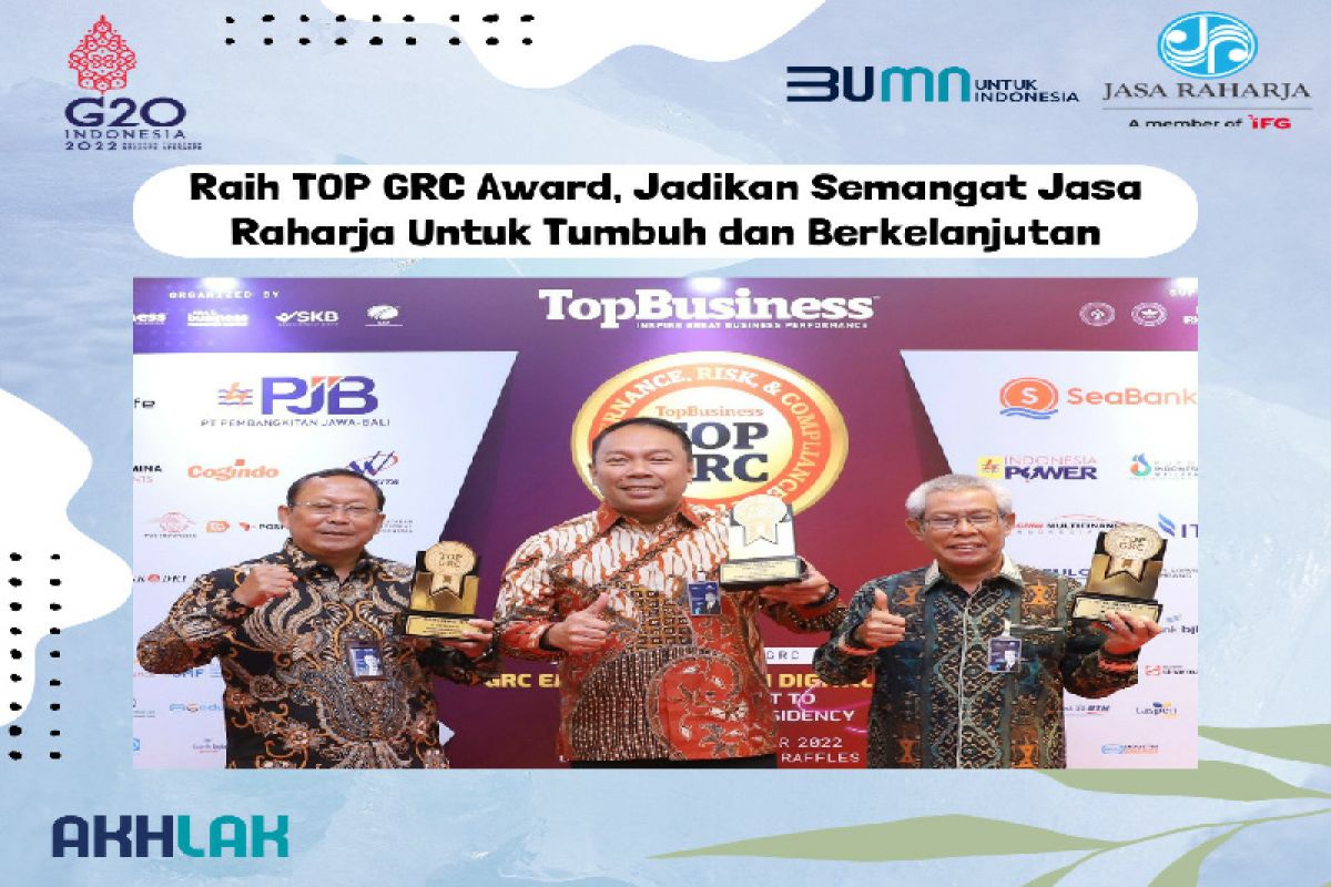 Jasa Raharja raih TOP GRC Award