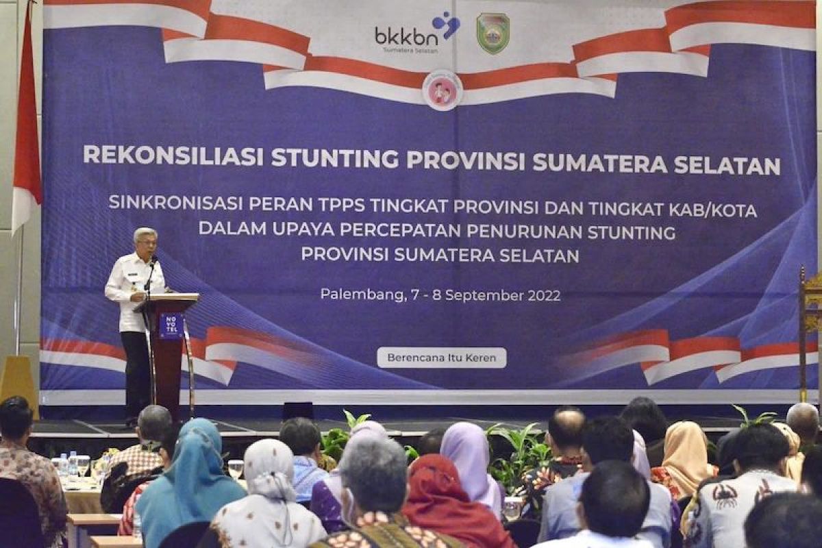 Sumsel desak kabupaten/kota akselerasi upaya penurunan stunting