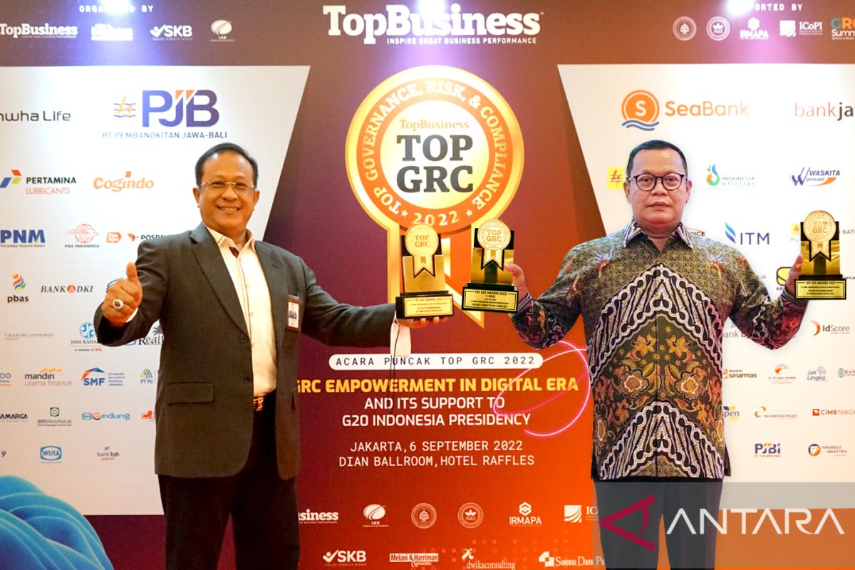 Bank daerah kembali raih Top GRC Awards 2022