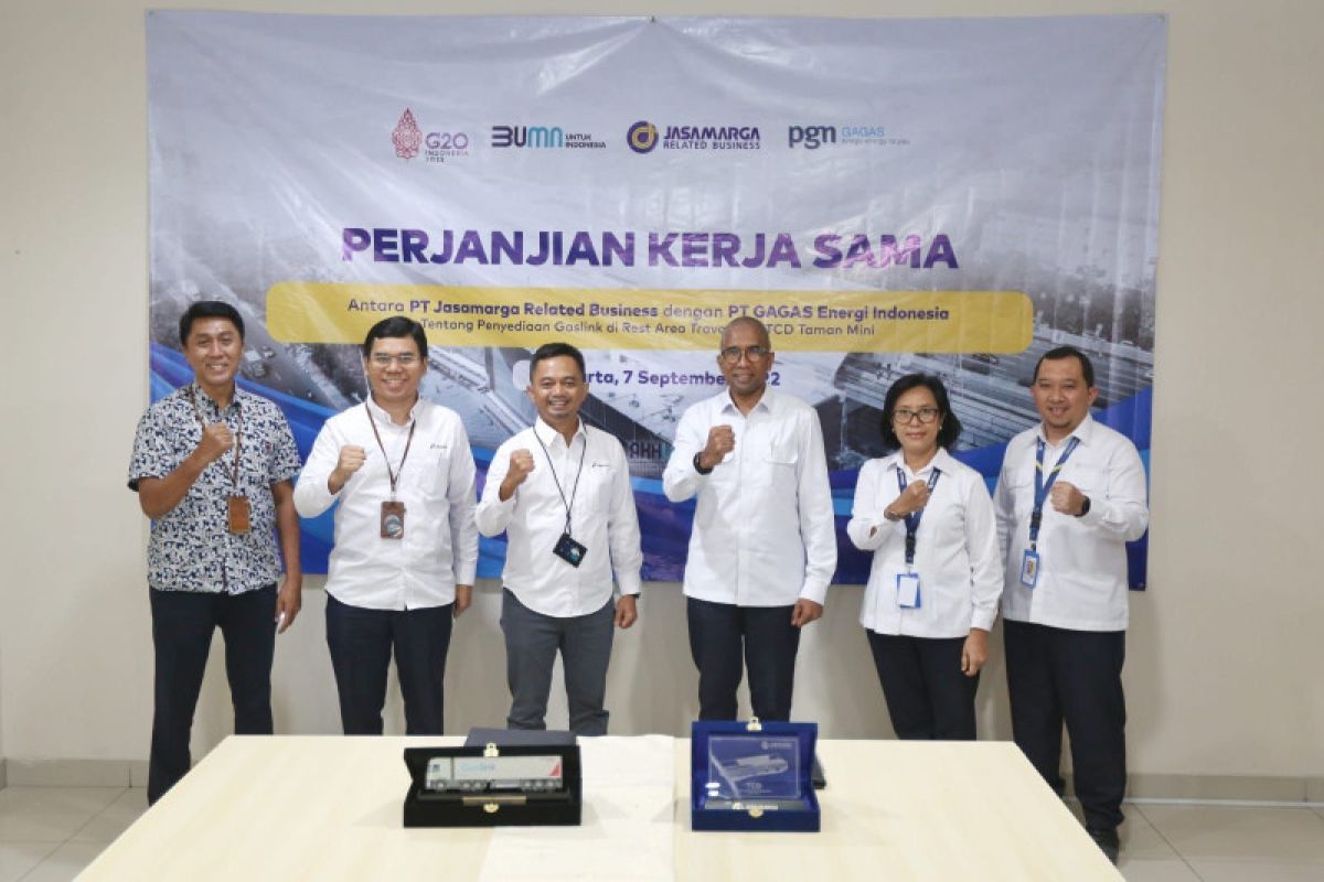 Subholding Gas Pertamina pasok Gaslink ke jalan tol Jasa Marga