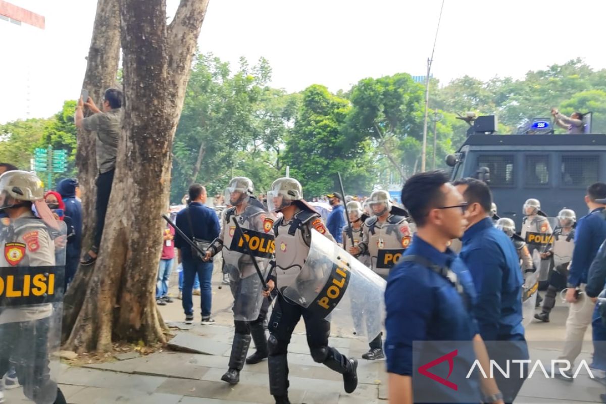 Aparat perketat pengamaman unjuk di Palembang