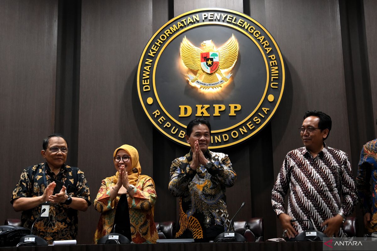Heddy Lugito terpilih Jadi Ketua DKPP 2022-2027