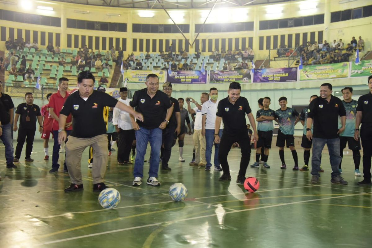 Turnamen Futsal wujud KNPI sebagai leader organisasi kepemudaan