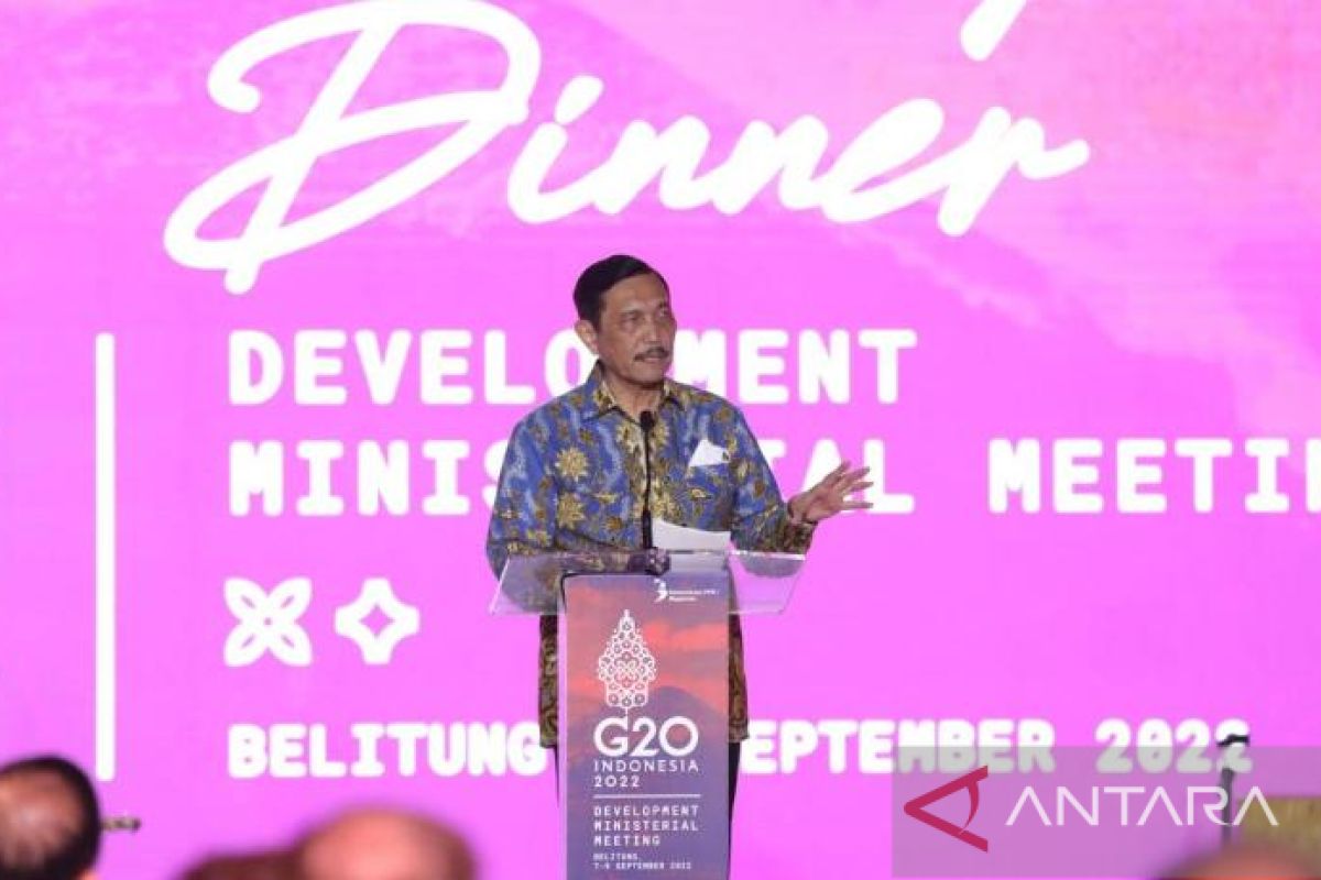 Luhut: G20 di Pulau Belitung untuk pembangunan dunia