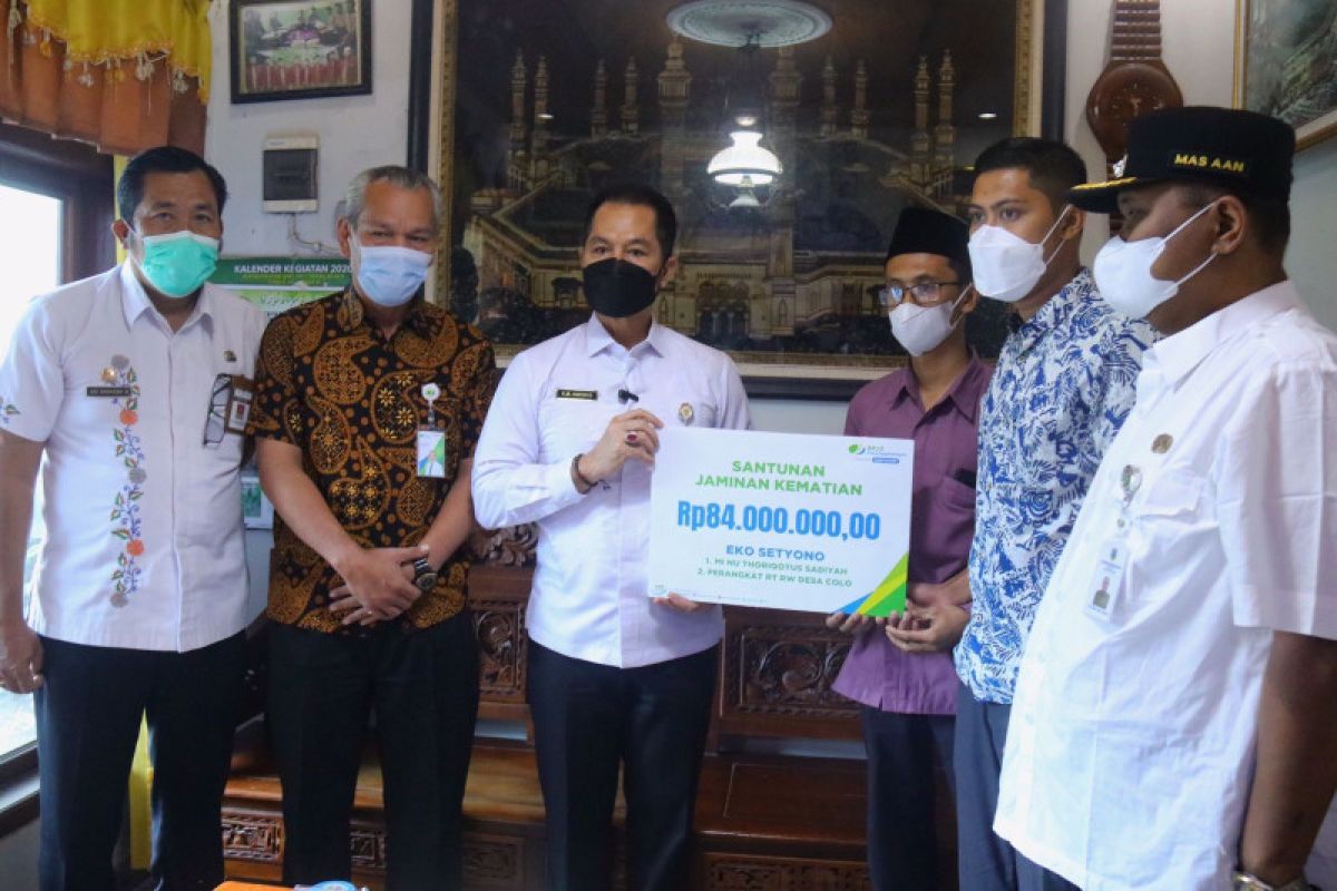 Pemkab Kudus upayakan jaminan sosial ketenagakerjaan bagi seluruh perangkat desa