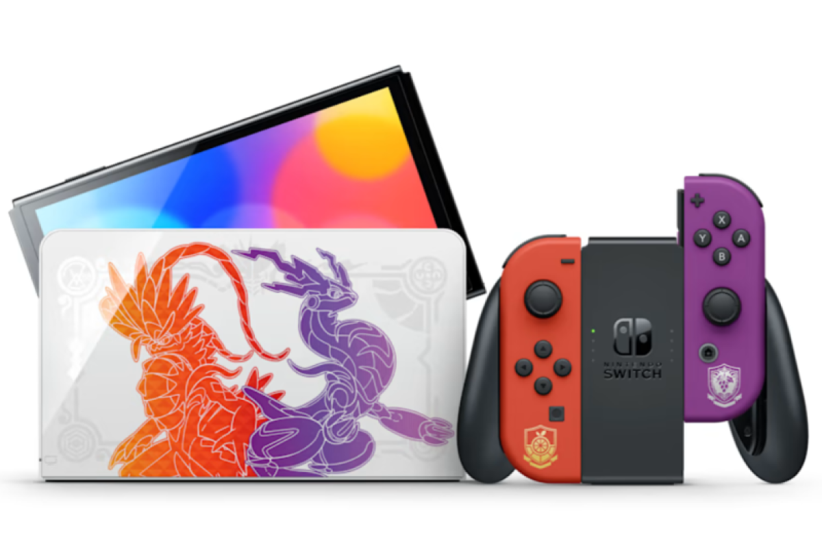 Nintendo Switch edisi khusus "Pokemon Scarlet & Violet" diumumkan