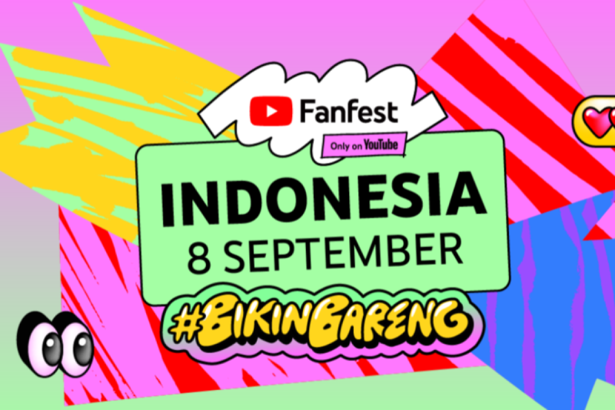 YouTube Fanfest akan kembali dihelat di Indonesia