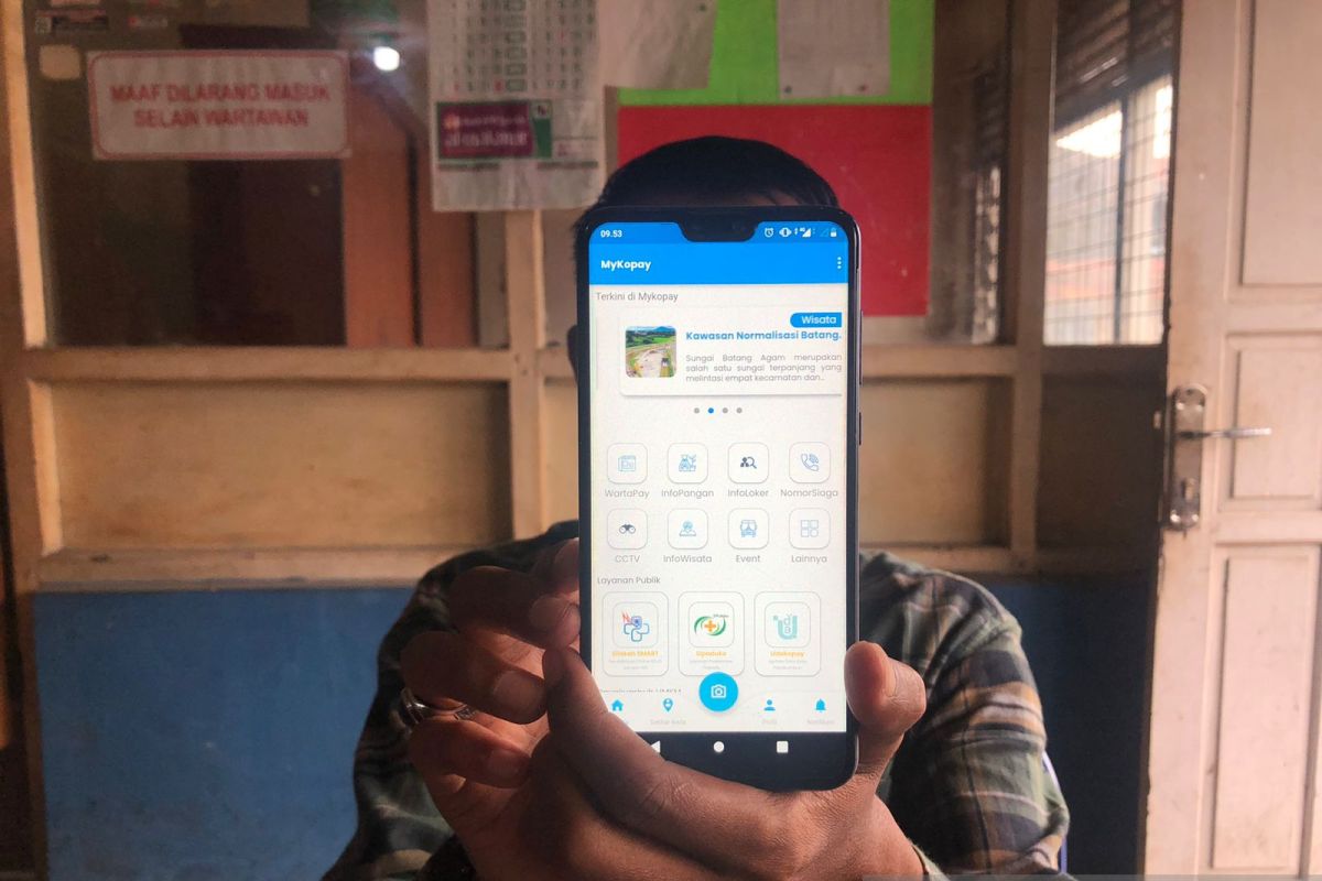 Payakumbuh luncurkan Aplikasi Mykopay permudah informasi potensi daerah bagi masyarakat