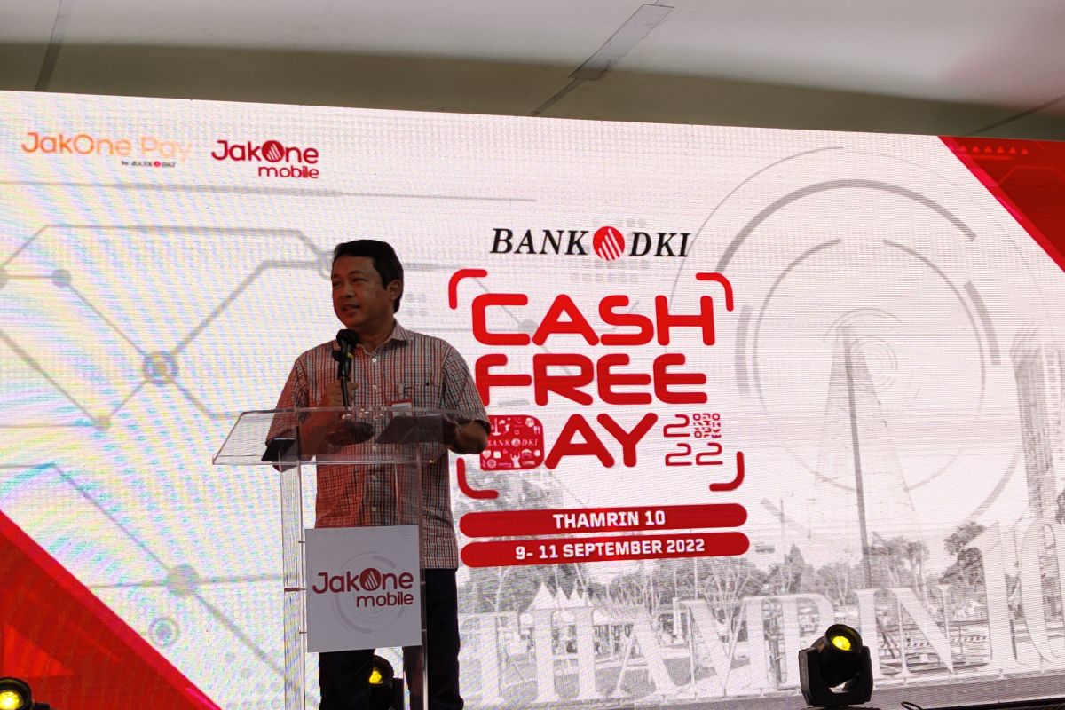 Bank DKI tingkatkan transaksi digital lewat Cash Free Day 2022