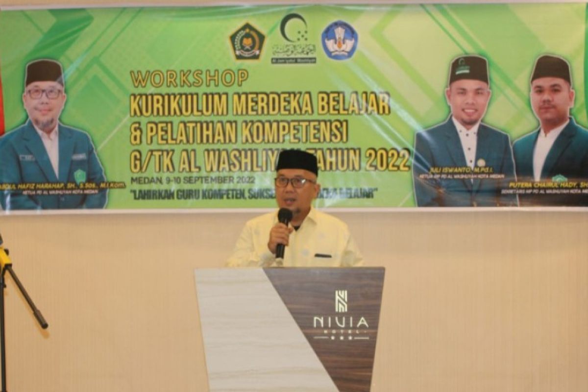 Ketua PD Al Washliyah Medan : Kurikulum Merdeka Belajar kebutuhan pendidikan