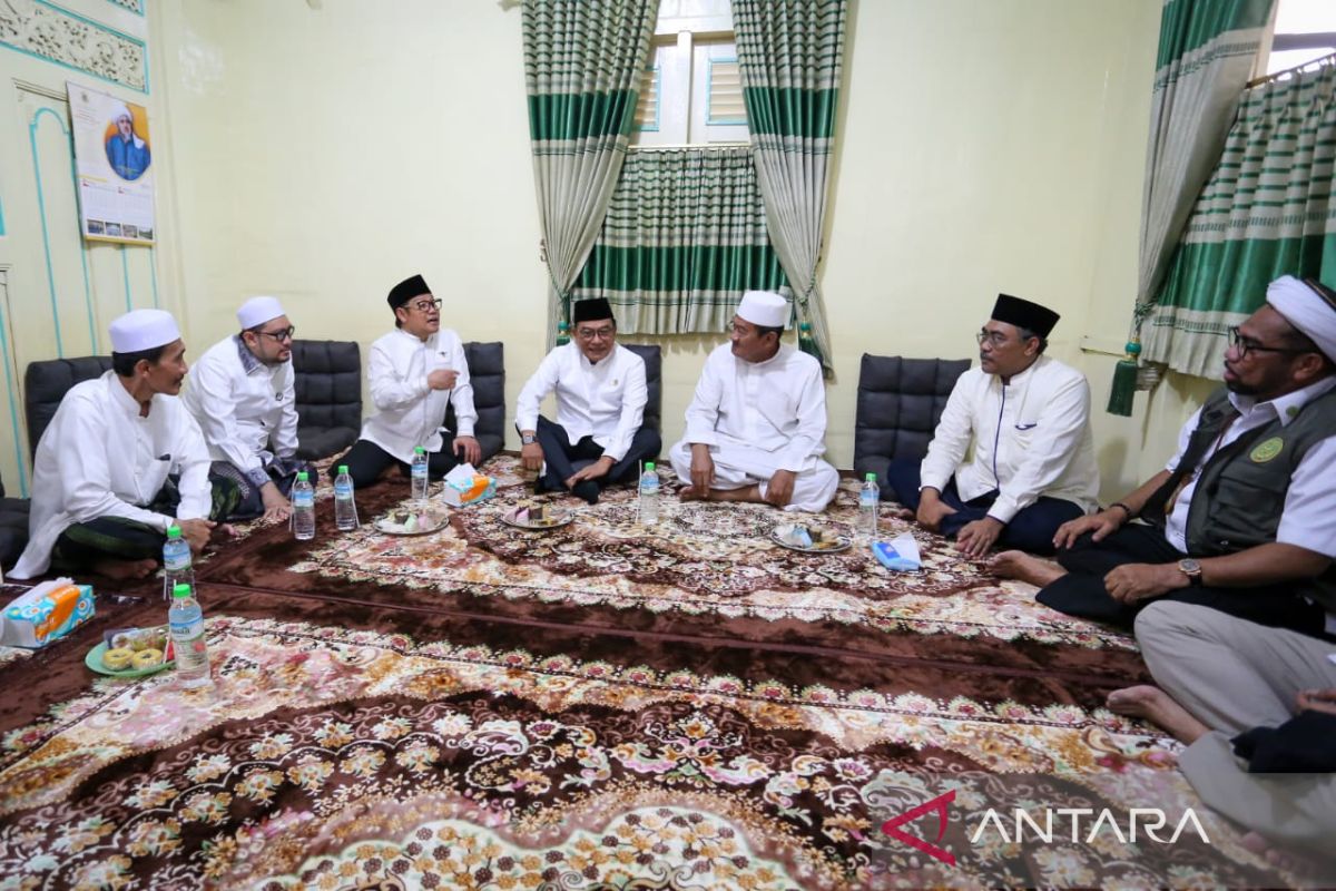 Muhaimin Iskandar minta restu masyayih Ponpes Langitan untuk Pilpres 2024
