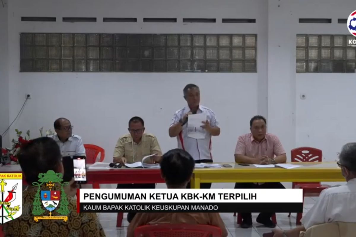 Uskup Manado tetapkan Edwin Kindangen Ketua KBK Keuskupan Manado 2022-2026