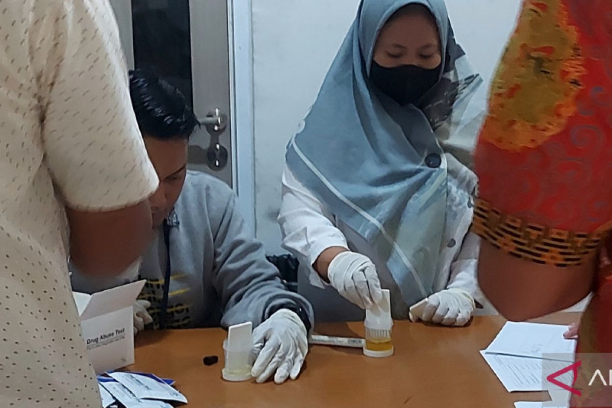 BNN Jakarta Utara tes urine 100 pegawai Imigrasi Priok