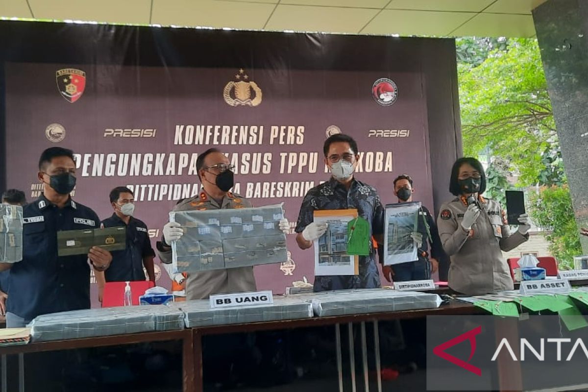 Bareskrim Polri menyita aset bandar narkoba senilai Rp50 miliar