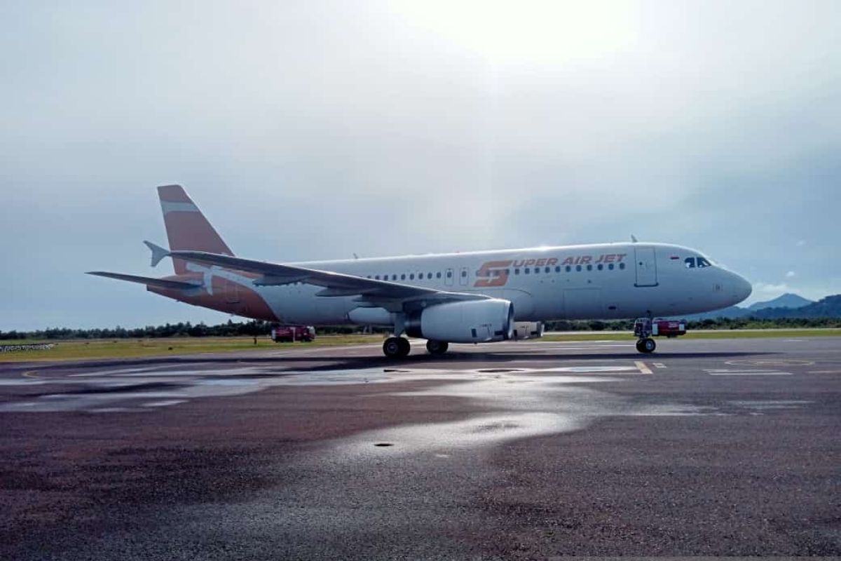 Maskapai Super Air Jet buka rute penerbangan Jakarta - Belitung