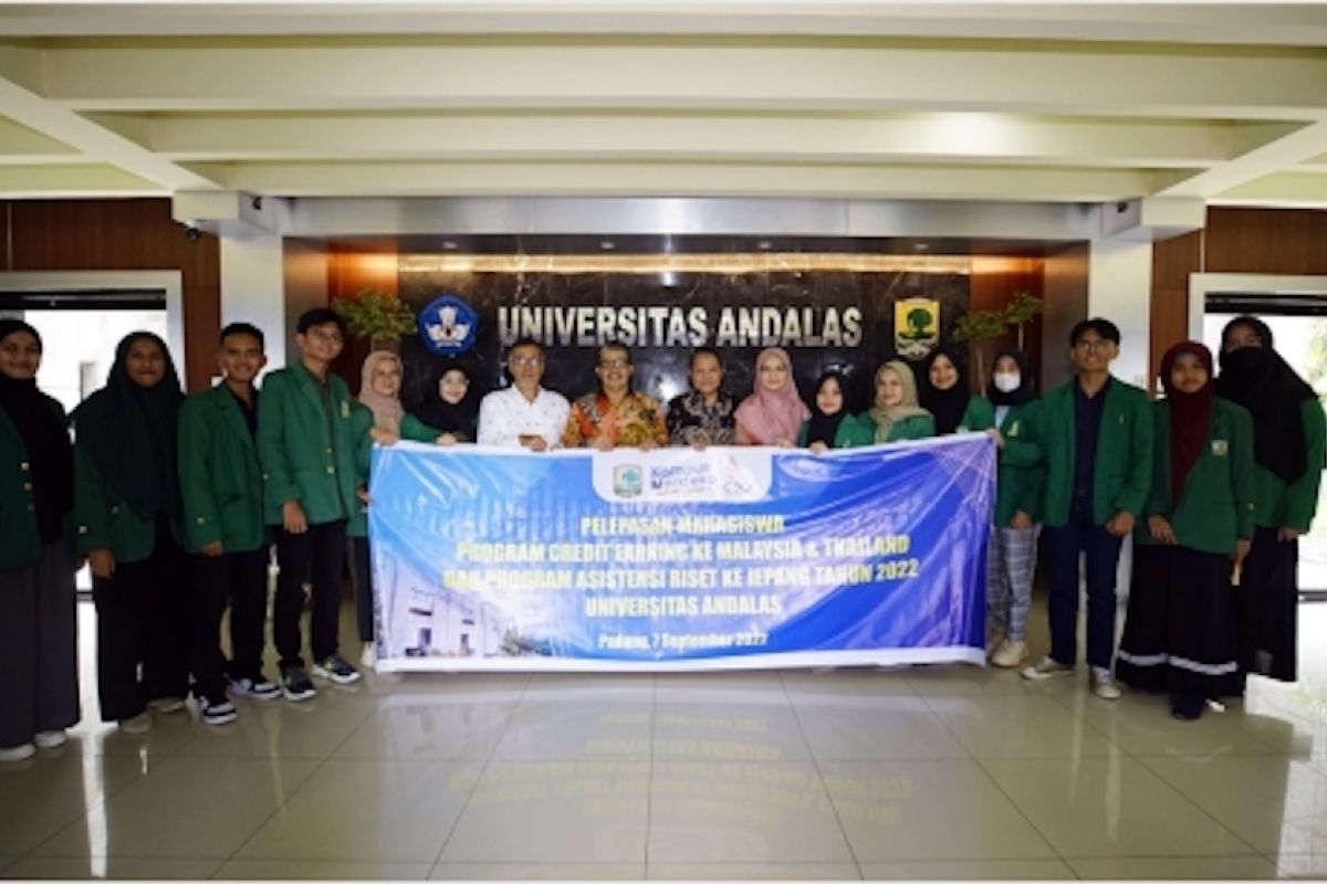 Mahasiswa Unand ikut  kuliah satu semester di Malaysia dan Thailand